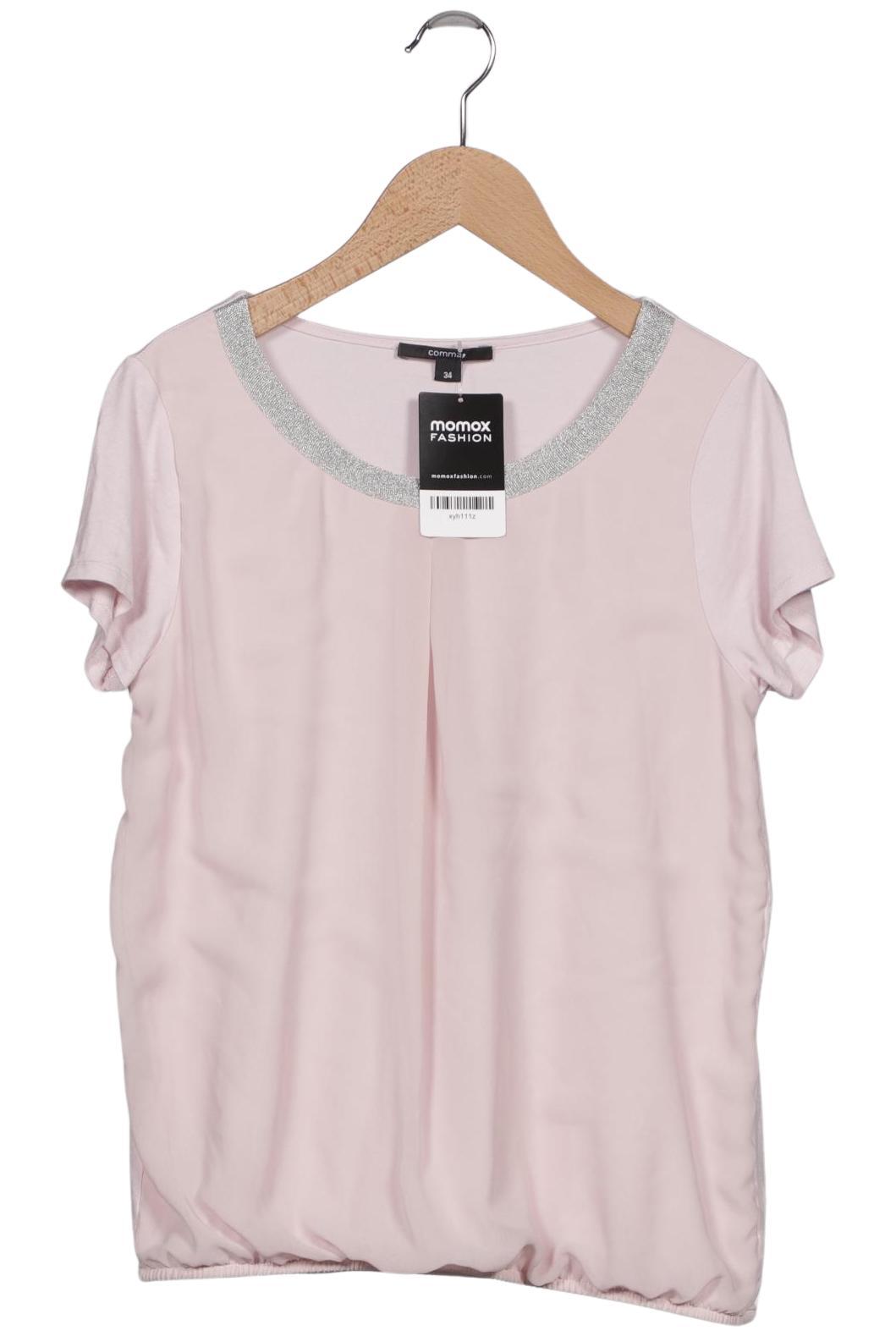 

Comma Damen T-Shirt, pink, Gr. 34