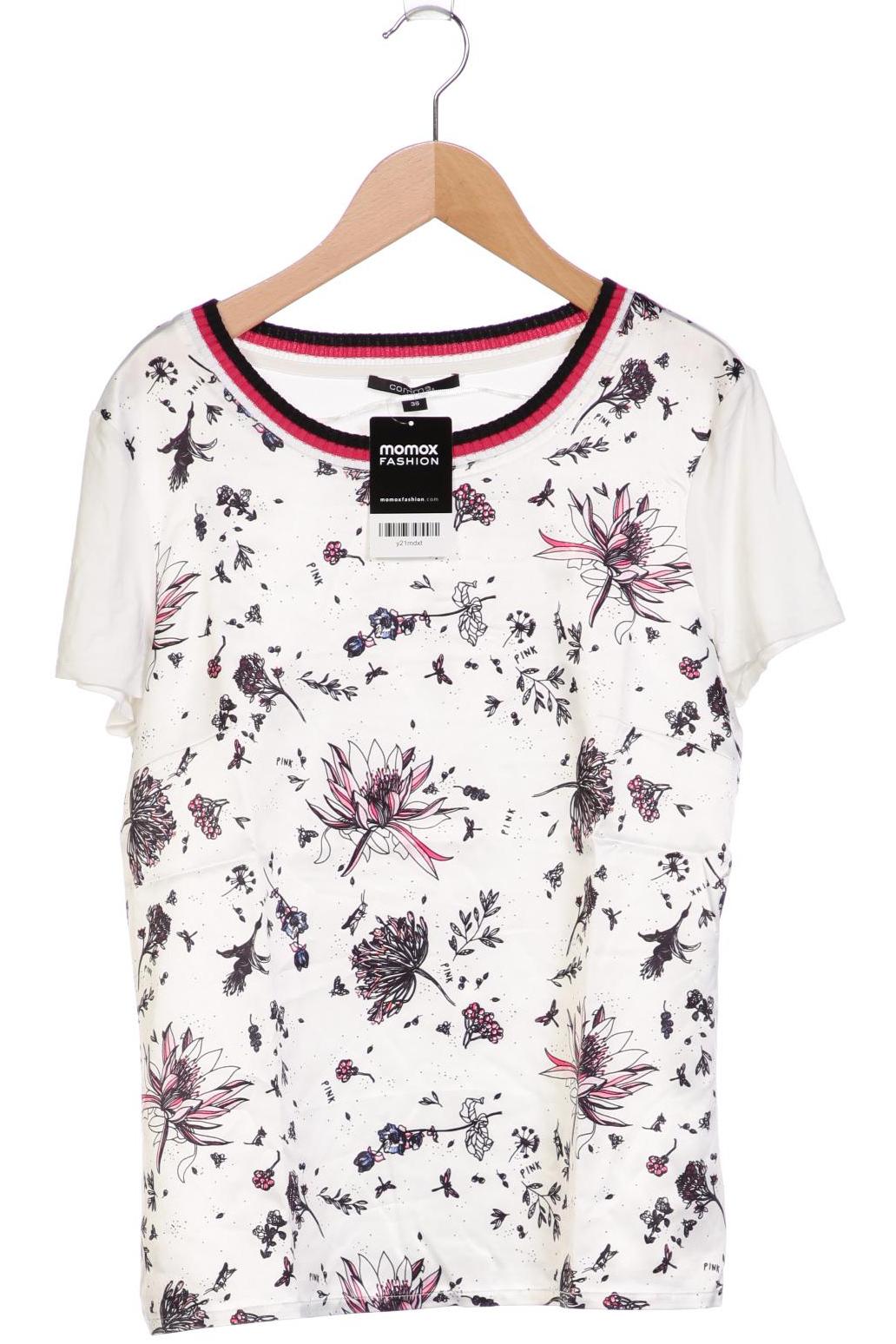 

Comma Damen T-Shirt, weiß