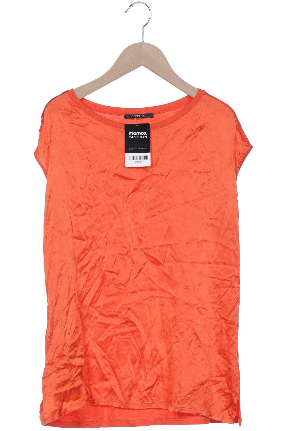 

Comma Damen T-Shirt, orange, Gr. 42