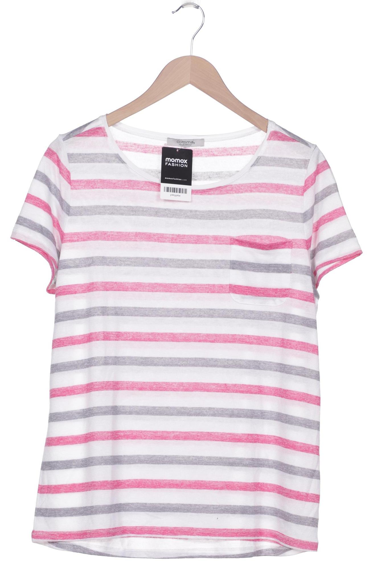 

Comma Damen T-Shirt, weiß