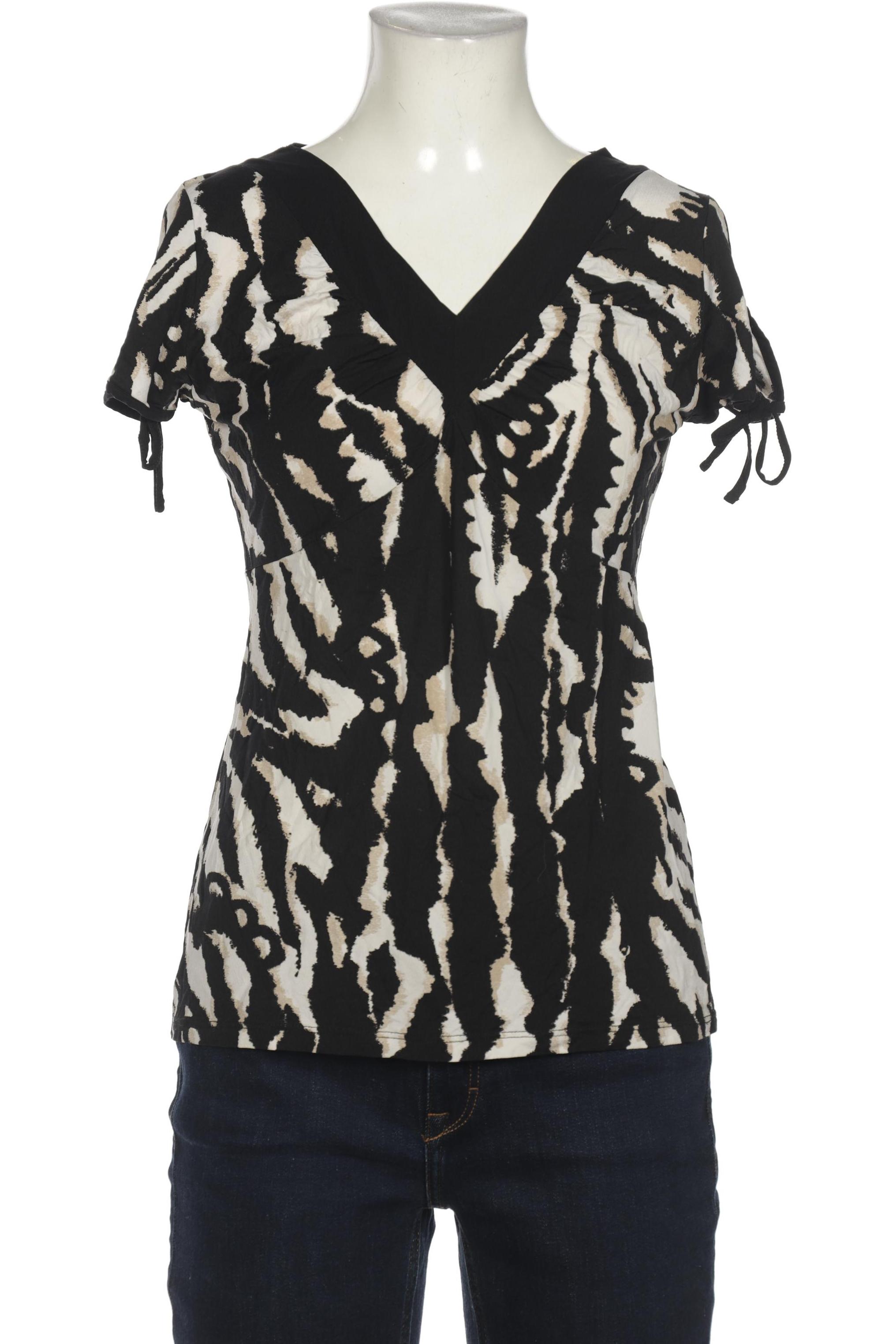 

Comma Damen T-Shirt, schwarz