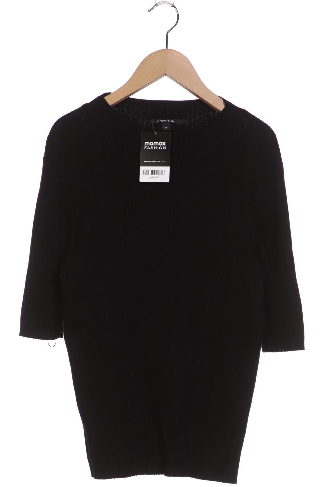 

Comma Damen T-Shirt, schwarz