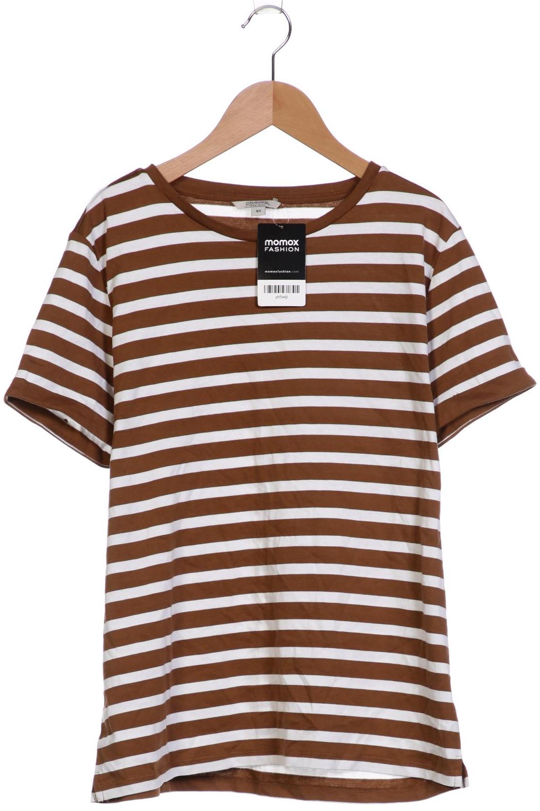 

Comma Damen T-Shirt, braun