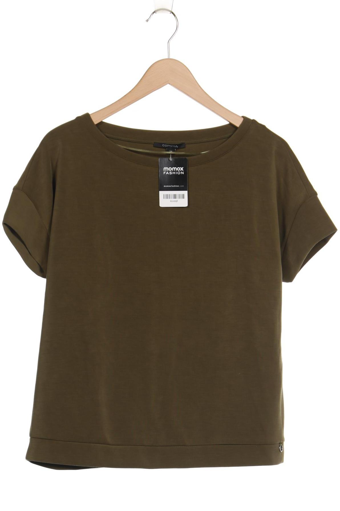 

Comma Damen T-Shirt, grün, Gr. 38
