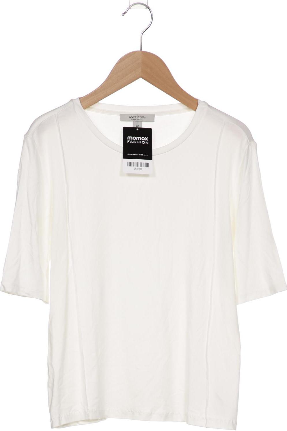 

Comma Damen T-Shirt, weiß