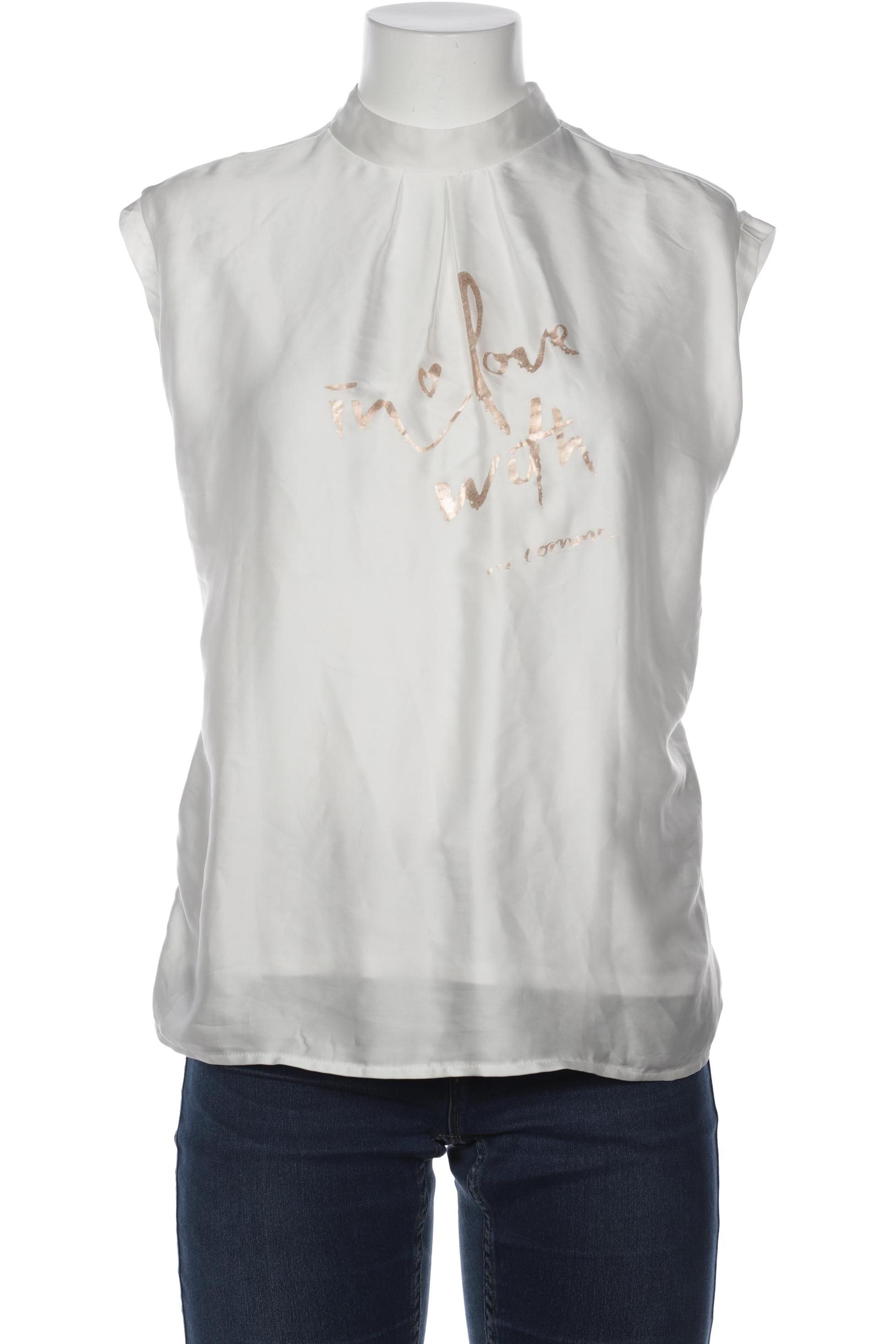 

Comma Damen T-Shirt, weiß, Gr. 38