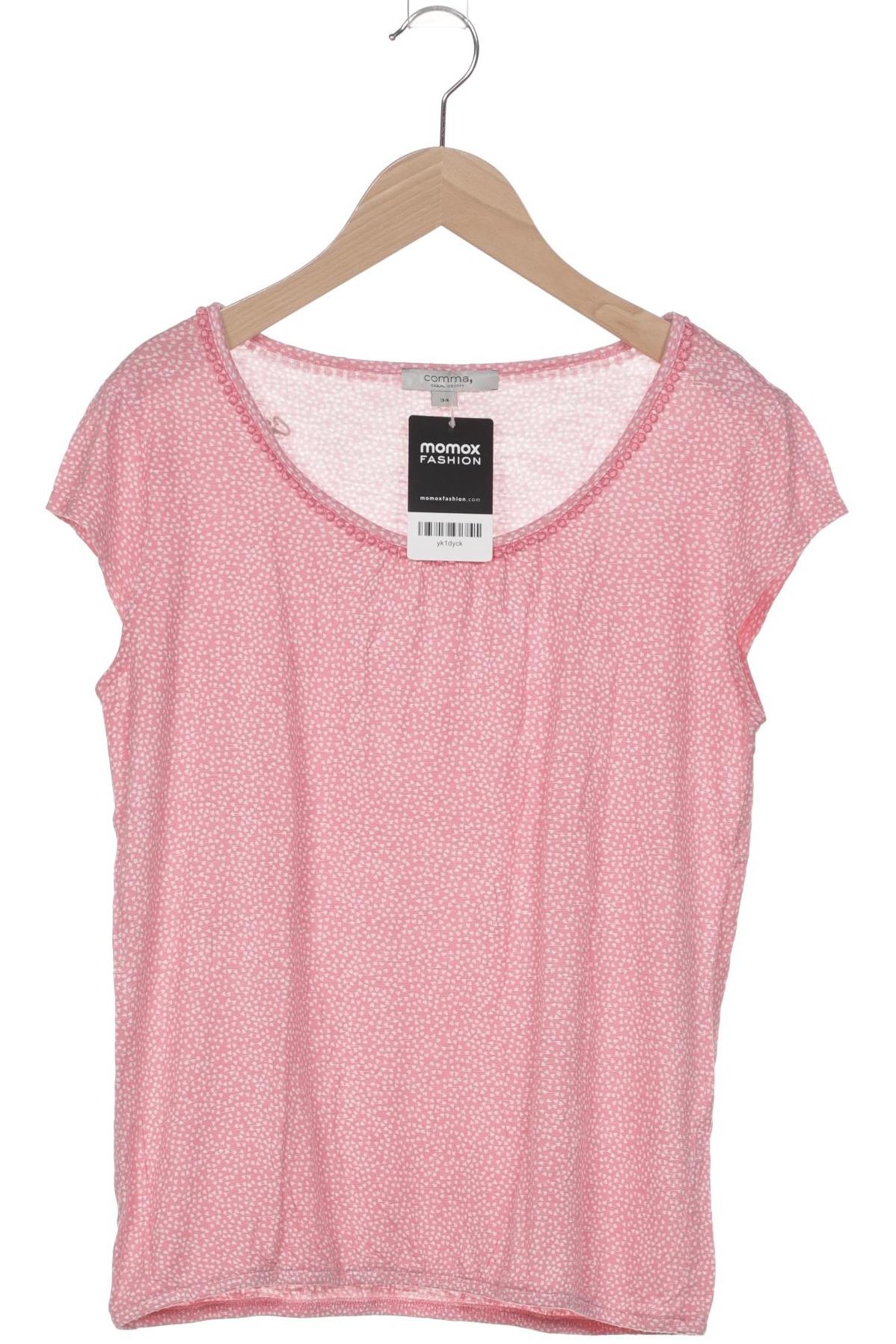 

Comma Damen T-Shirt, pink, Gr. 34