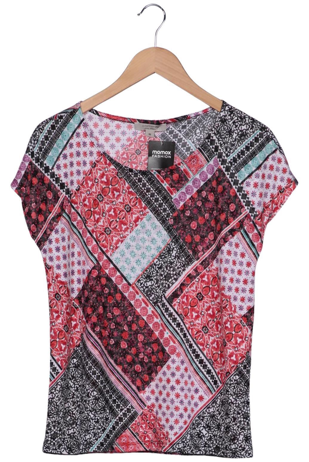 

Comma Damen T-Shirt, mehrfarbig, Gr. 36