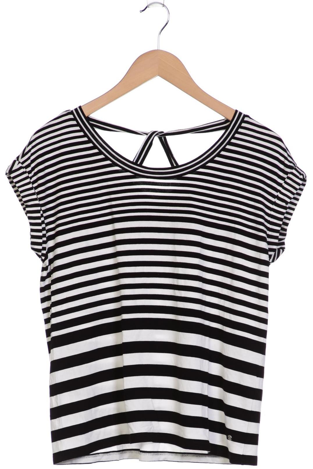 

Comma Damen T-Shirt, schwarz, Gr. 40