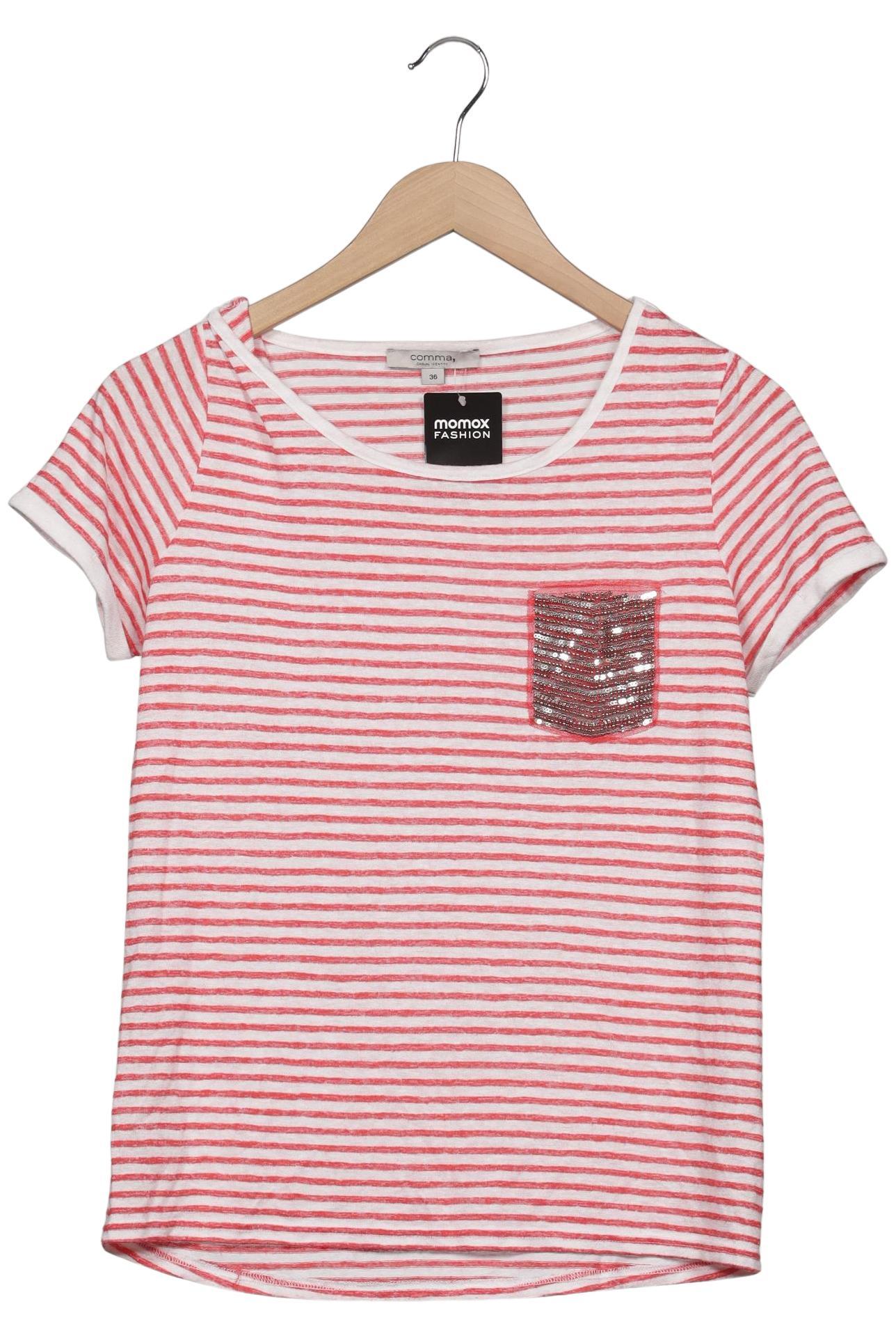 

Comma Damen T-Shirt, mehrfarbig, Gr. 36