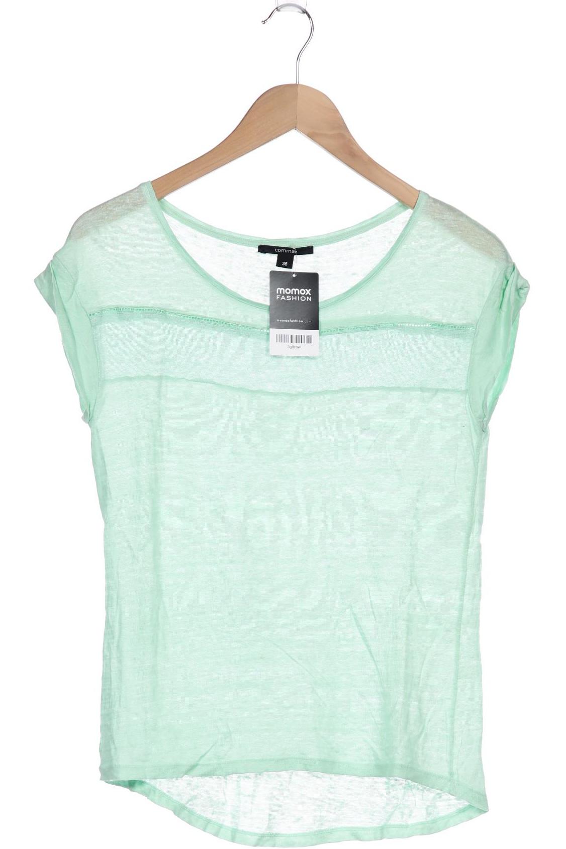 

Comma Damen T-Shirt, hellgrün, Gr. 36