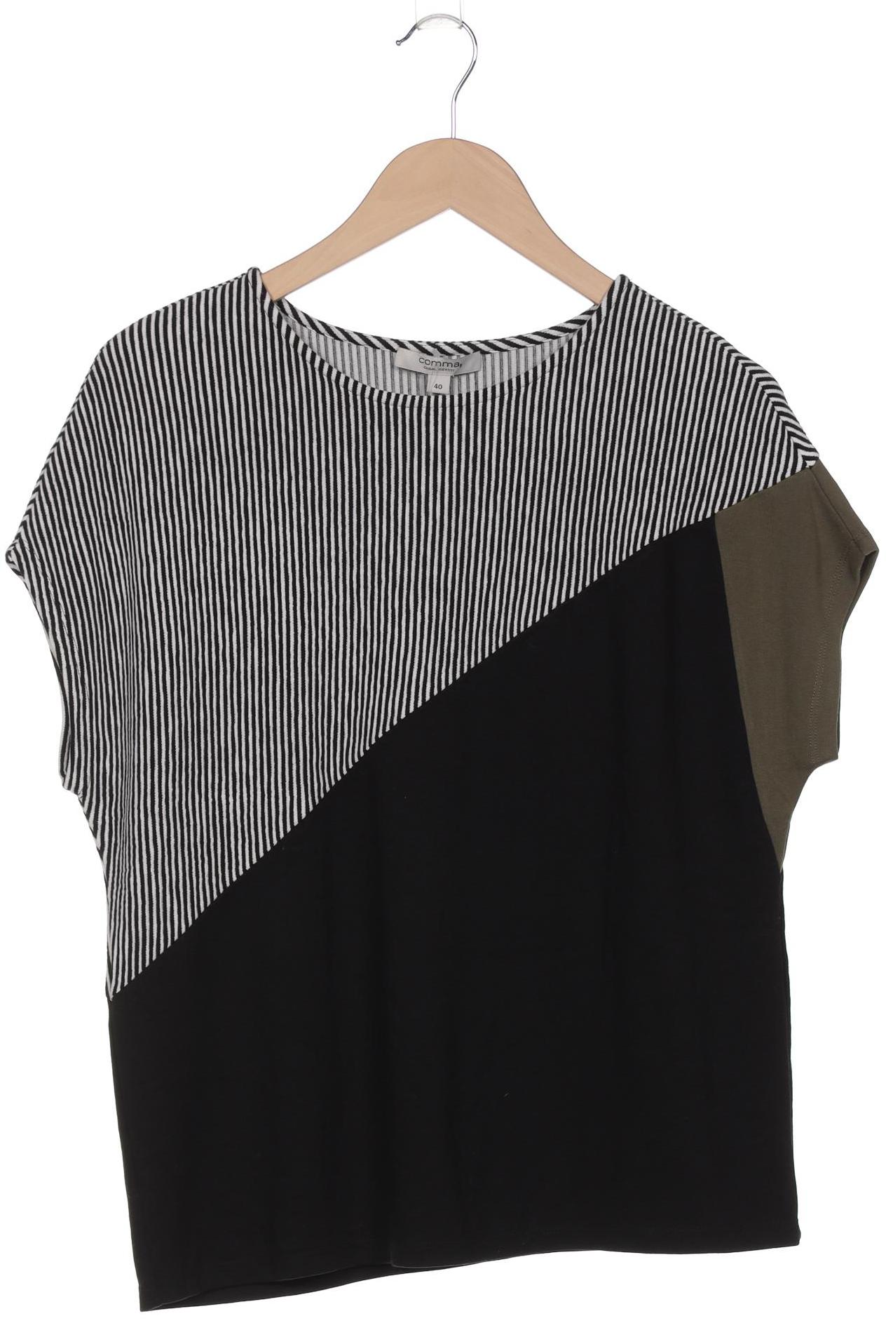 

Comma Damen T-Shirt, schwarz, Gr. 40