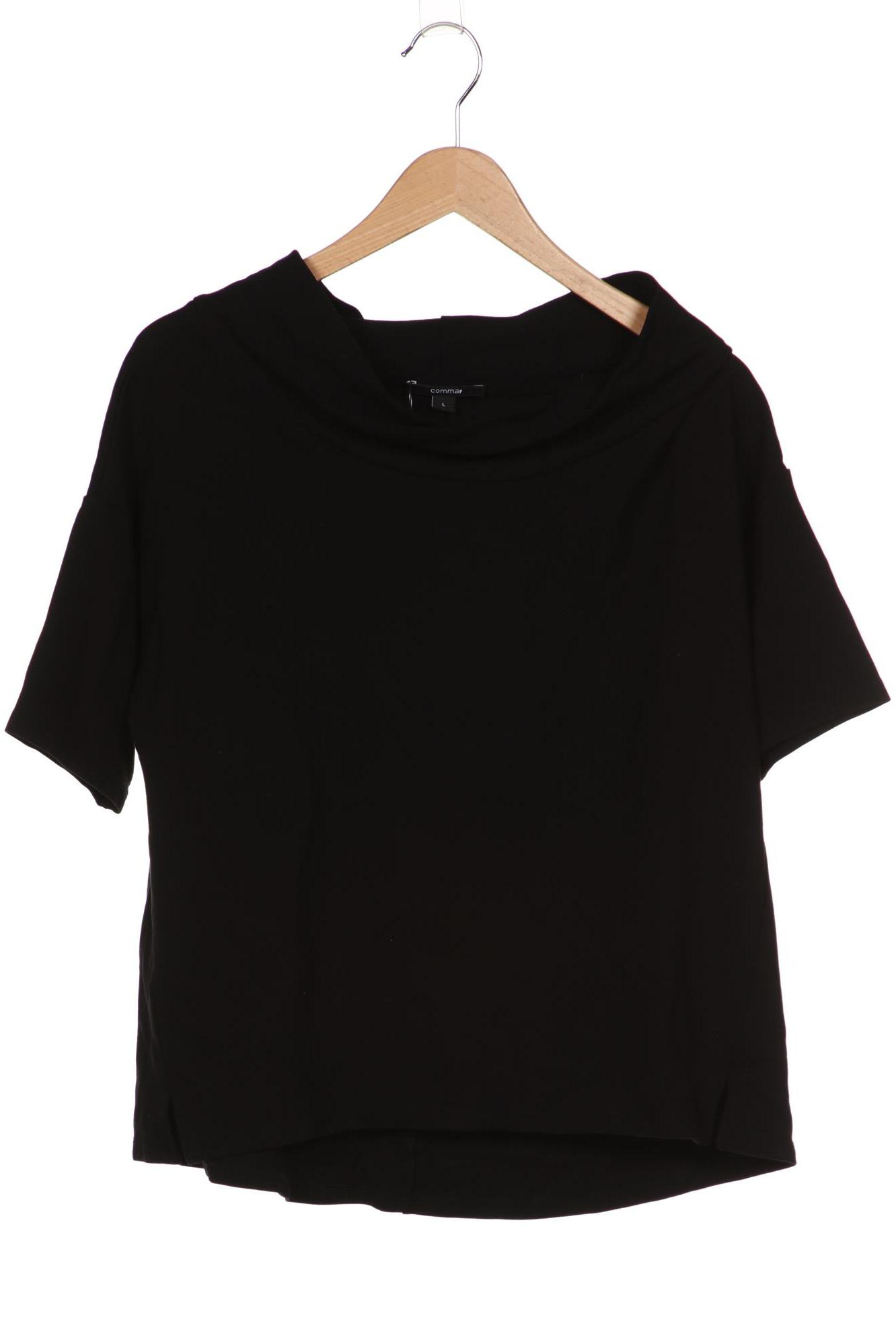 

Comma Damen T-Shirt, schwarz