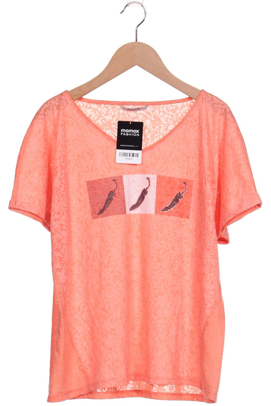 

Comma Damen T-Shirt, orange, Gr. 44