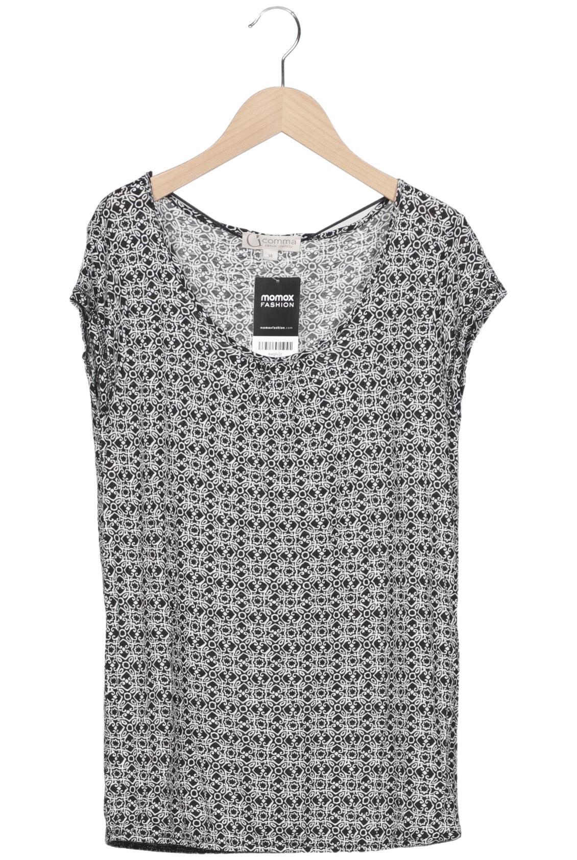 

Comma Damen T-Shirt, mehrfarbig, Gr. 34