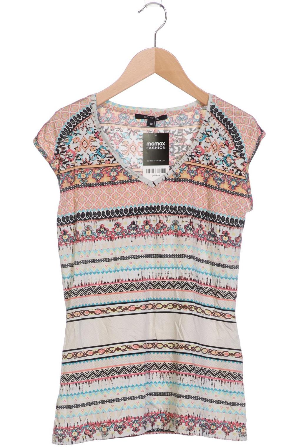 

Comma Damen T-Shirt, mehrfarbig