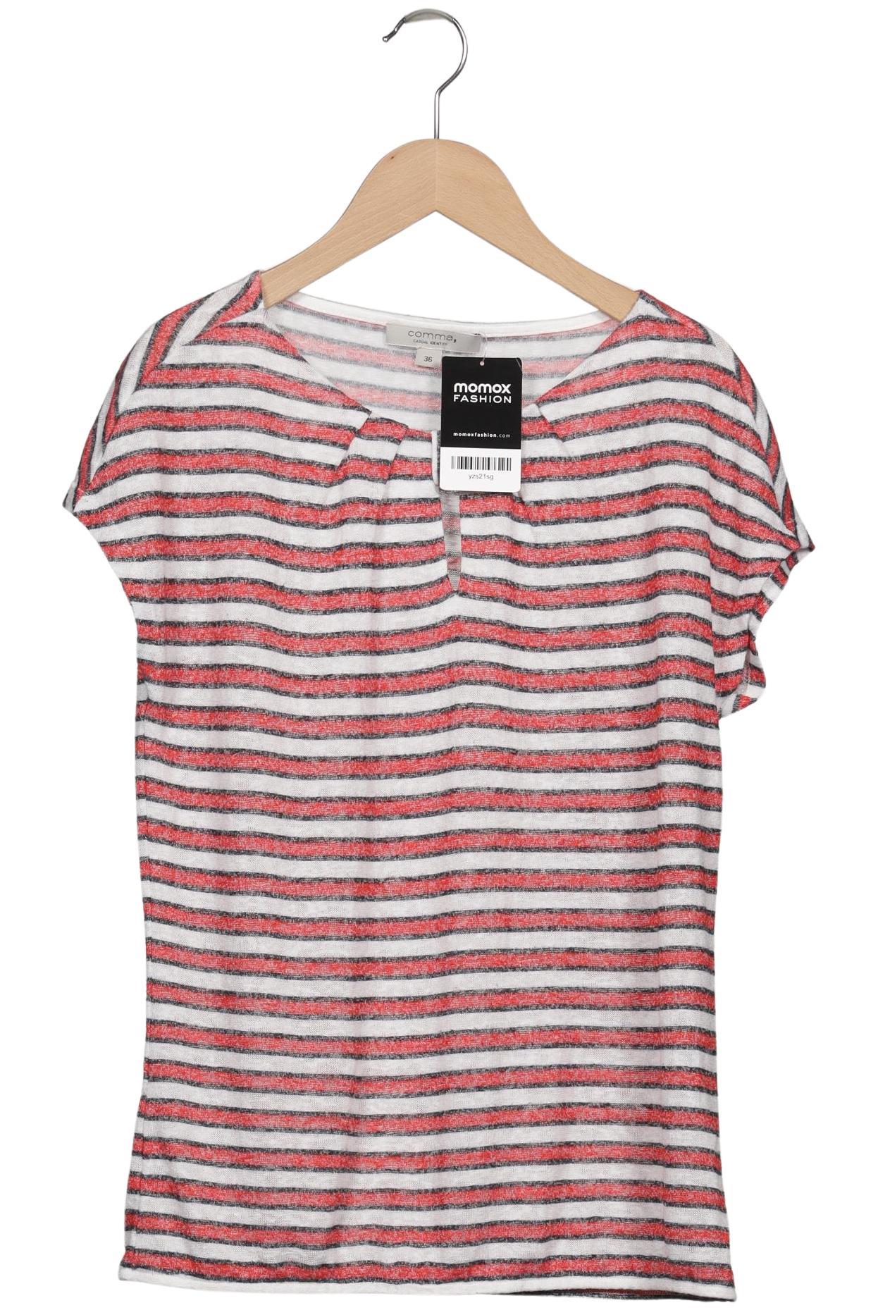

Comma Damen T-Shirt, rot, Gr. 36