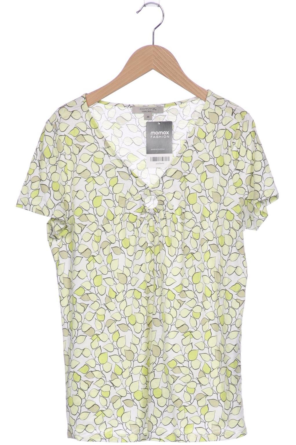 

Comma Damen T-Shirt, hellgrün, Gr. 38