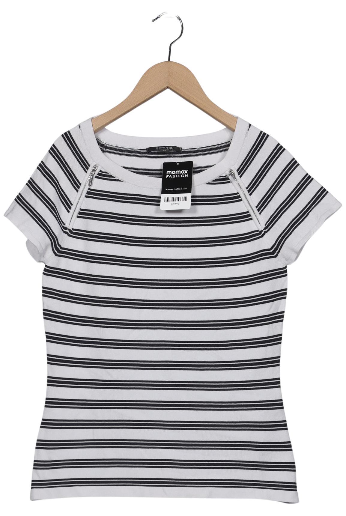 

Comma Damen T-Shirt, schwarz, Gr. 38