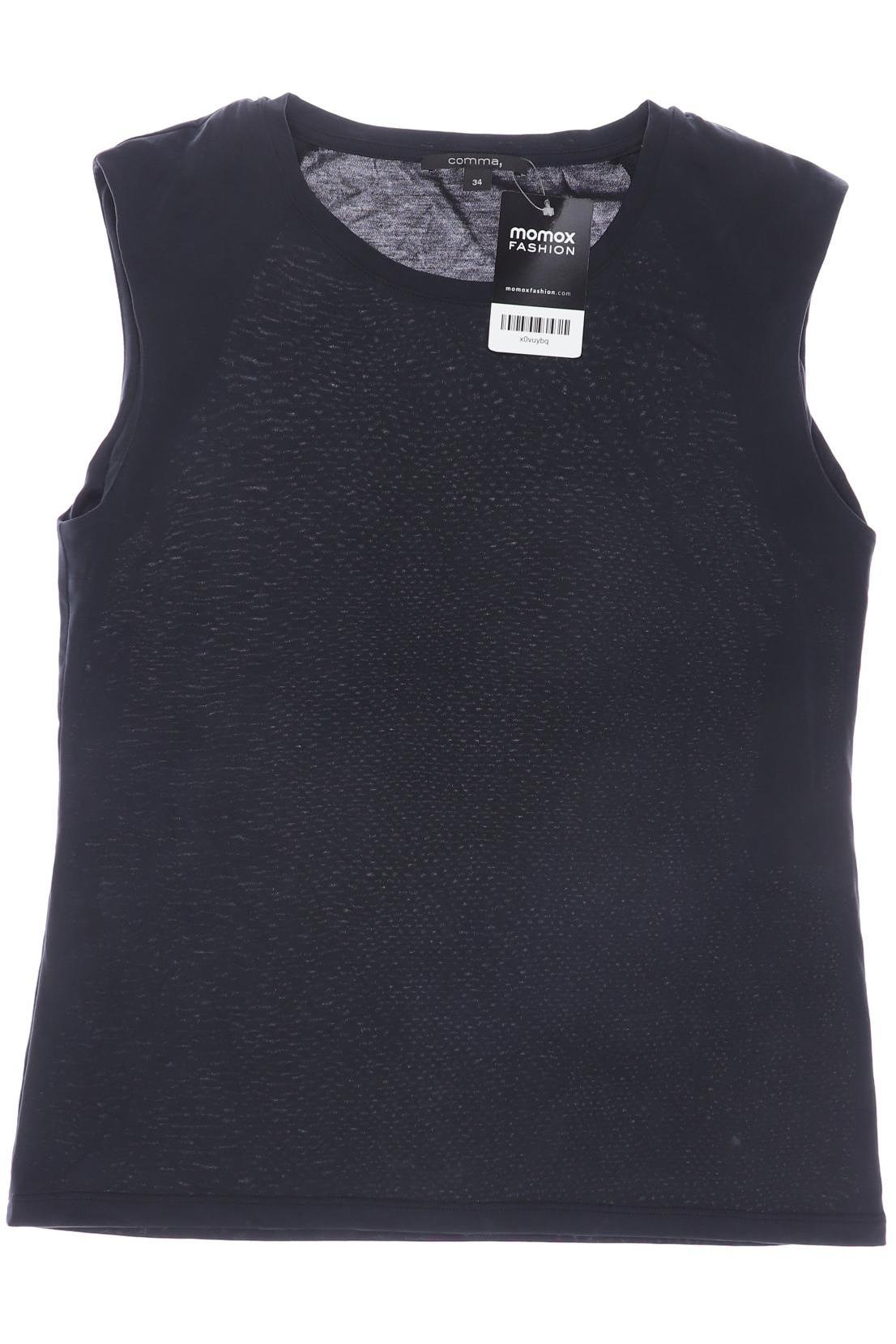 

Comma Damen T-Shirt, schwarz, Gr. 34