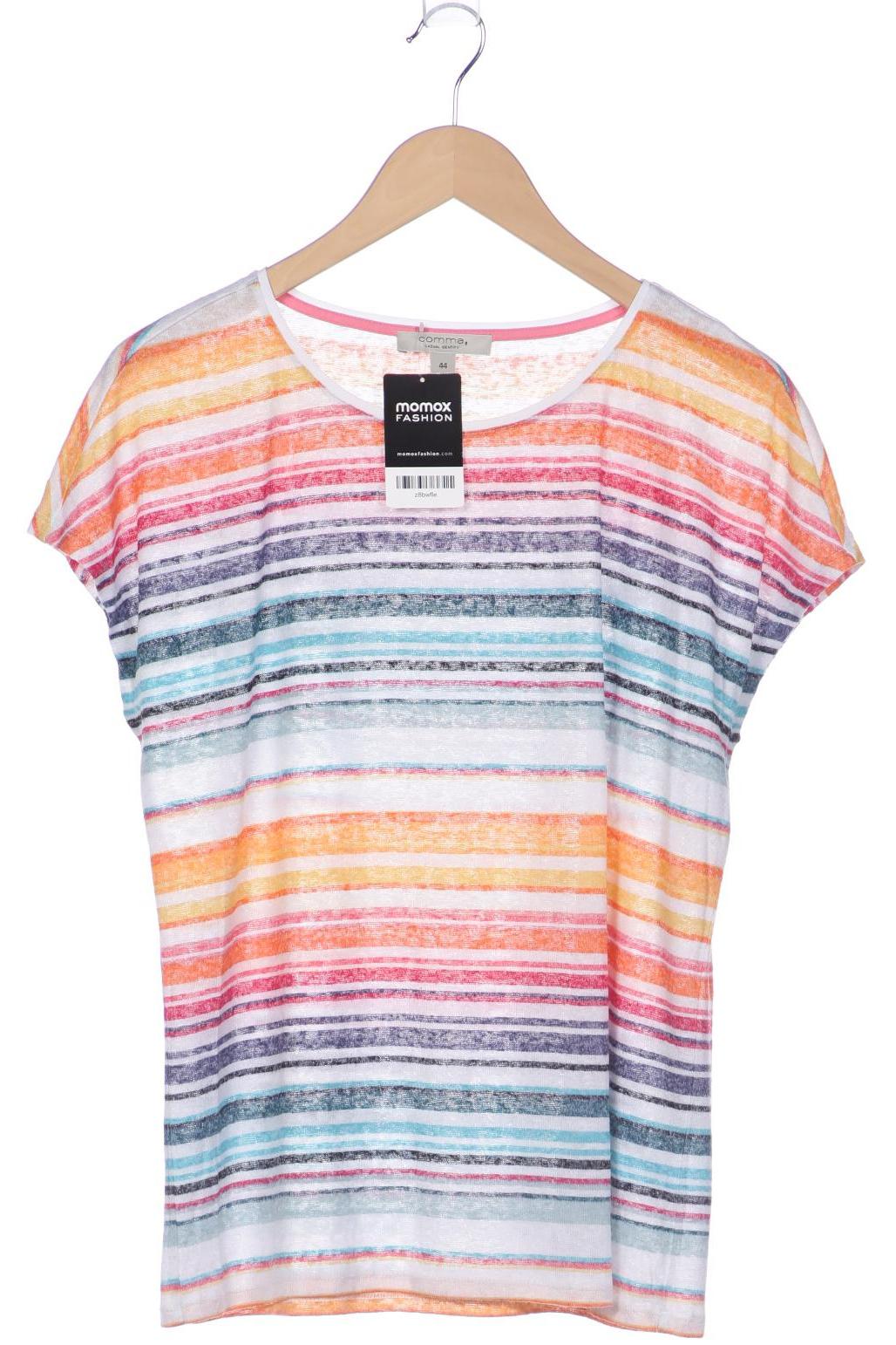 

Comma Damen T-Shirt, mehrfarbig