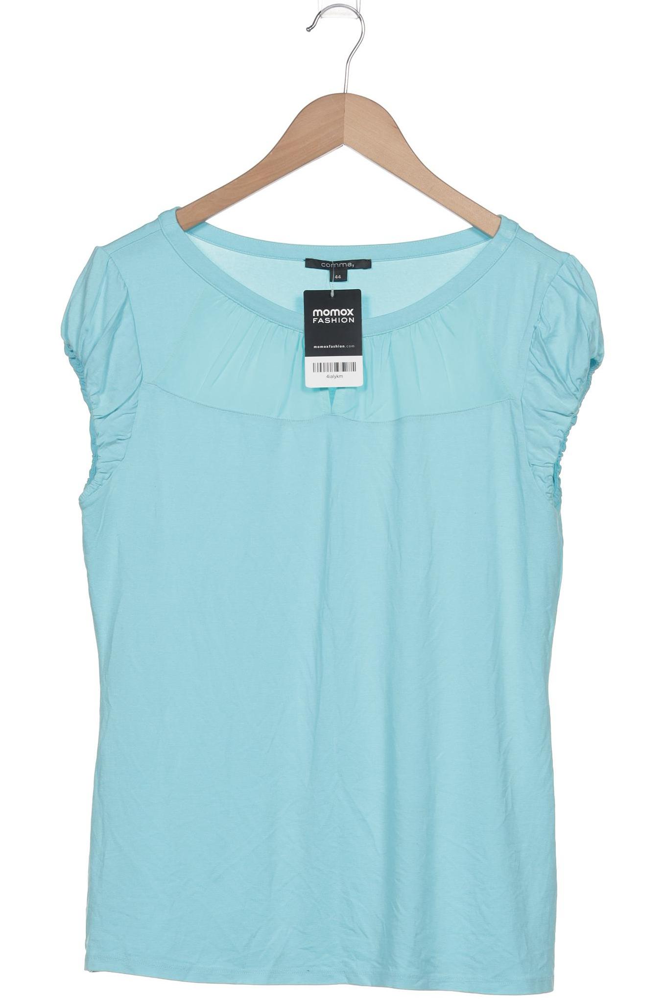 

Comma Damen T-Shirt, hellblau, Gr. 44