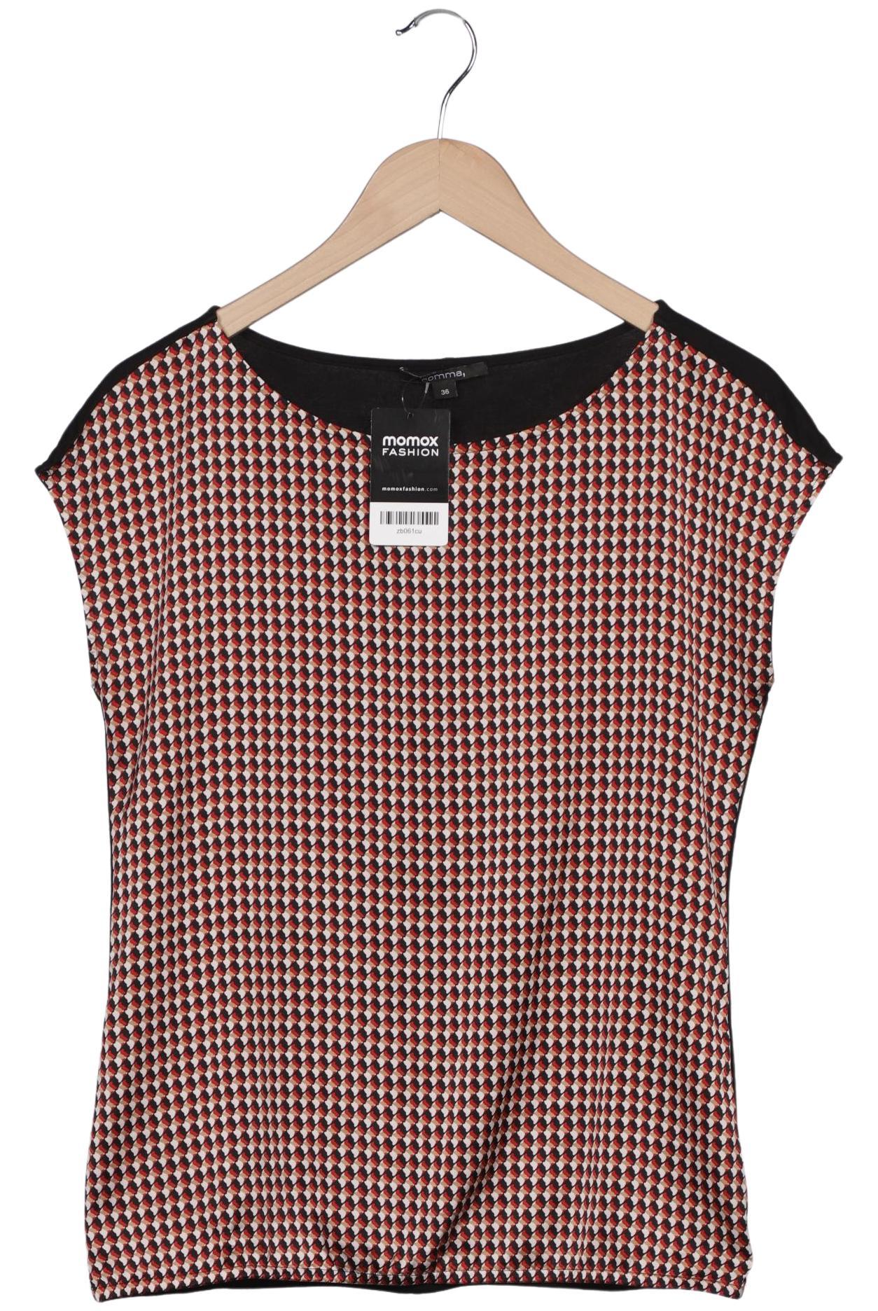 

Comma Damen T-Shirt, mehrfarbig, Gr. 36