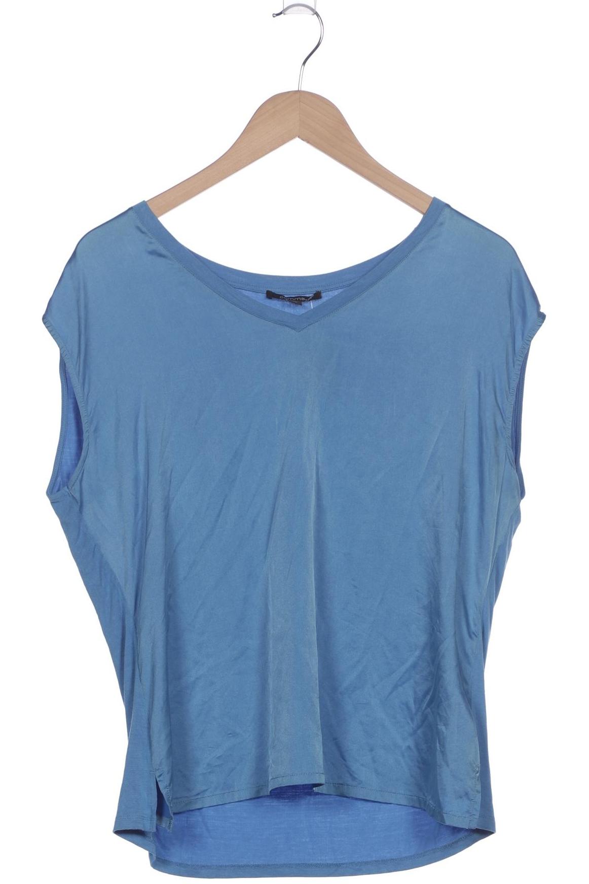 

Comma Damen T-Shirt, blau, Gr. 42