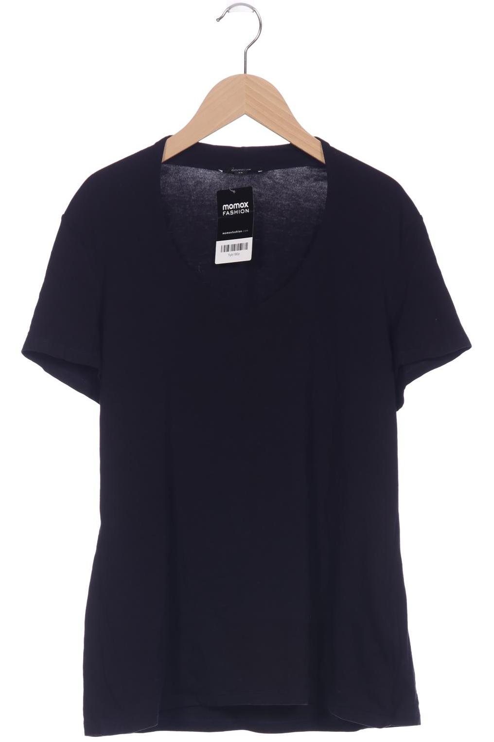 

Comma Damen T-Shirt, marineblau, Gr. 44