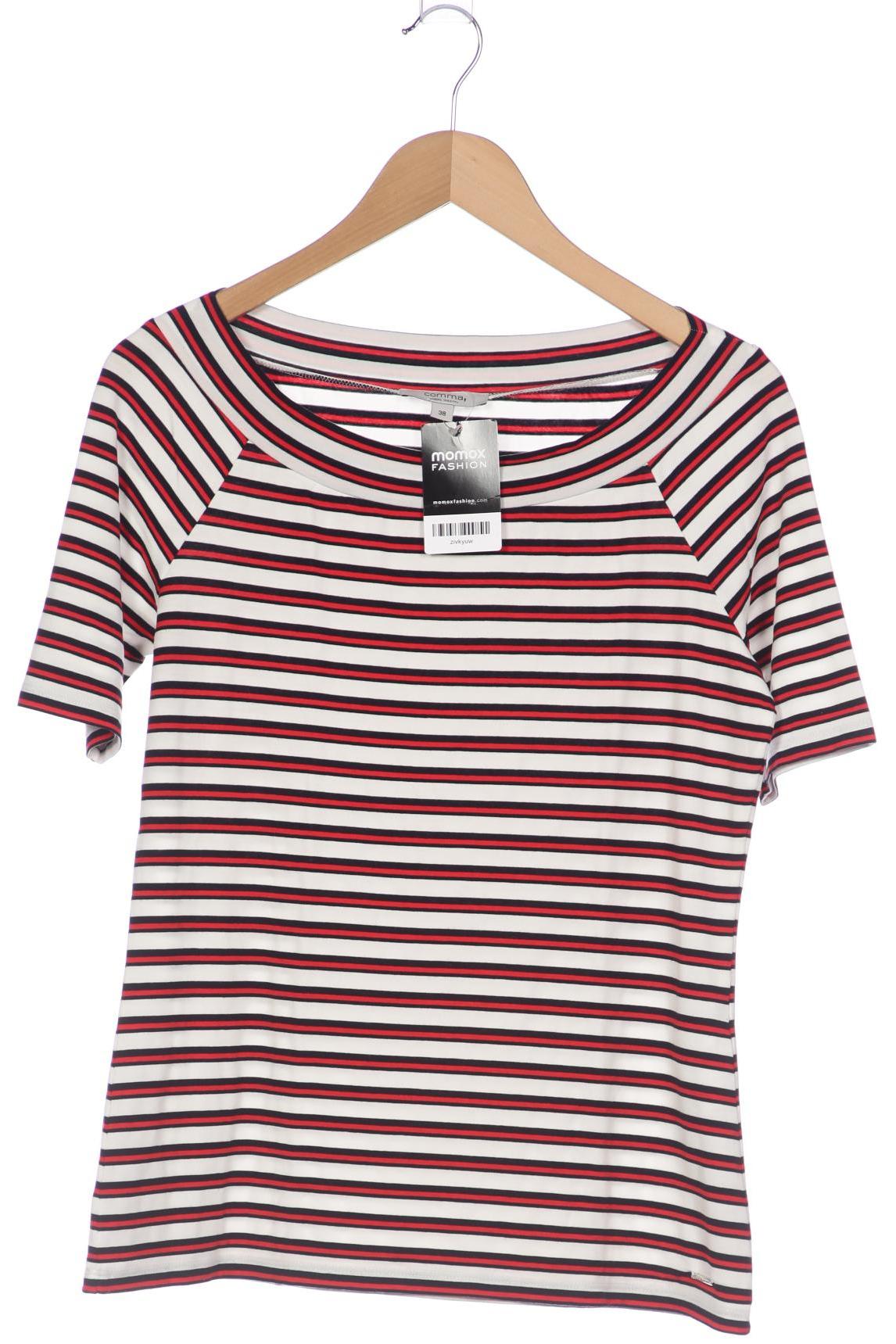 

Comma Damen T-Shirt, mehrfarbig, Gr. 38