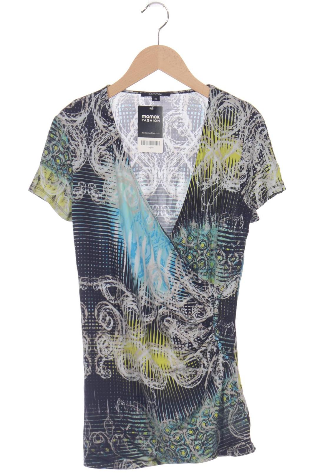 

Comma Damen T-Shirt, mehrfarbig, Gr. 38