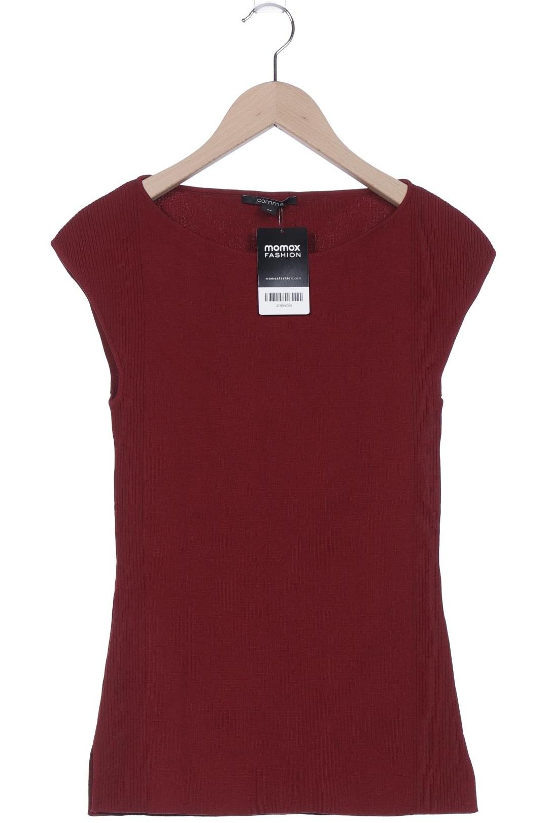 

Comma Damen T-Shirt, bordeaux, Gr. 36