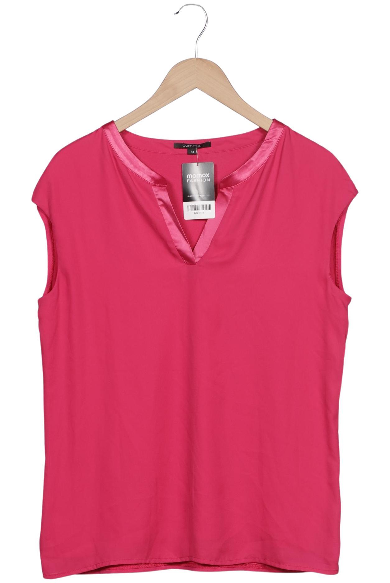 

Comma Damen T-Shirt, pink, Gr. 42