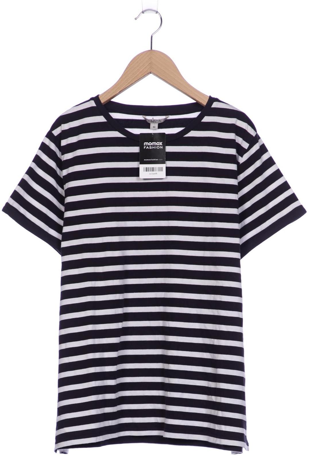 

Comma Damen T-Shirt, marineblau, Gr. 44