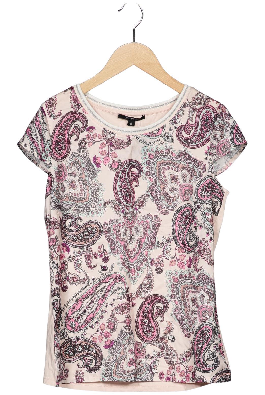 

Comma Damen T-Shirt, pink, Gr. 34