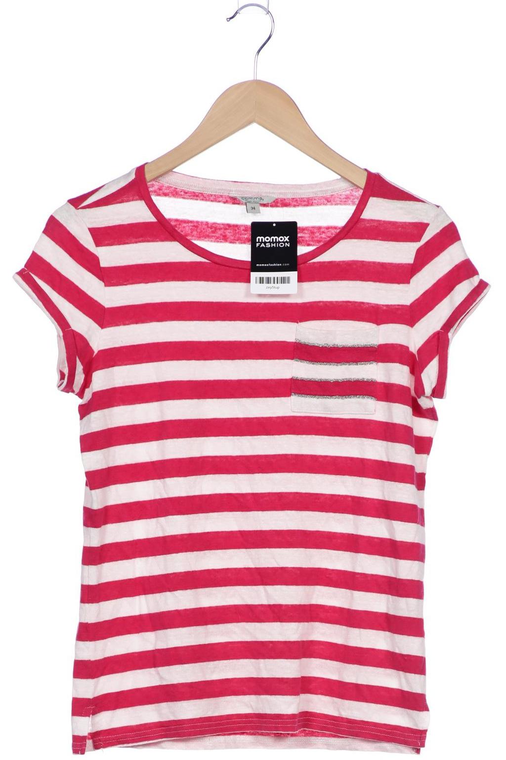 

Comma Damen T-Shirt, rot, Gr. 34