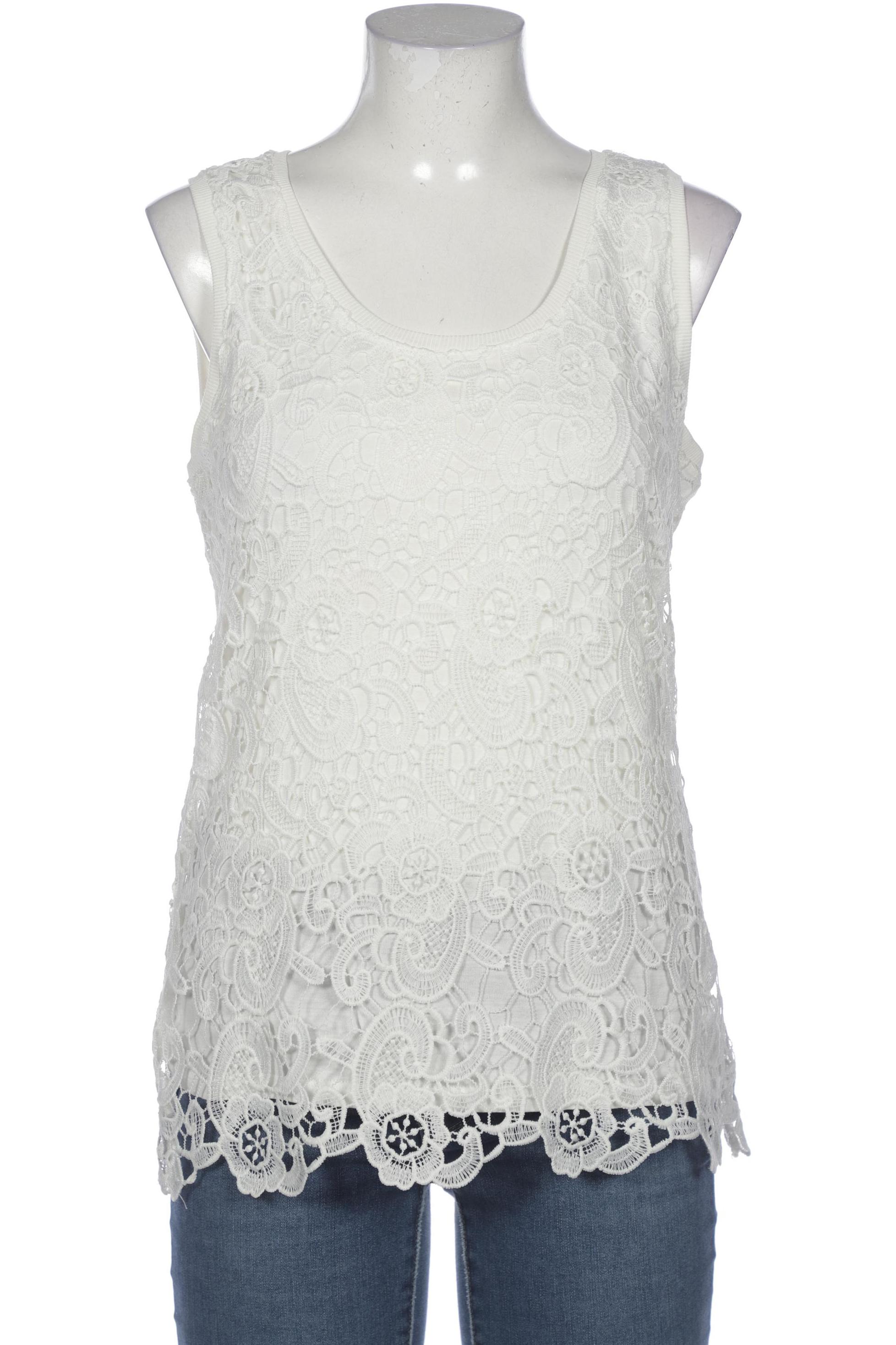 

Comma Damen Top, weiß, Gr. 40