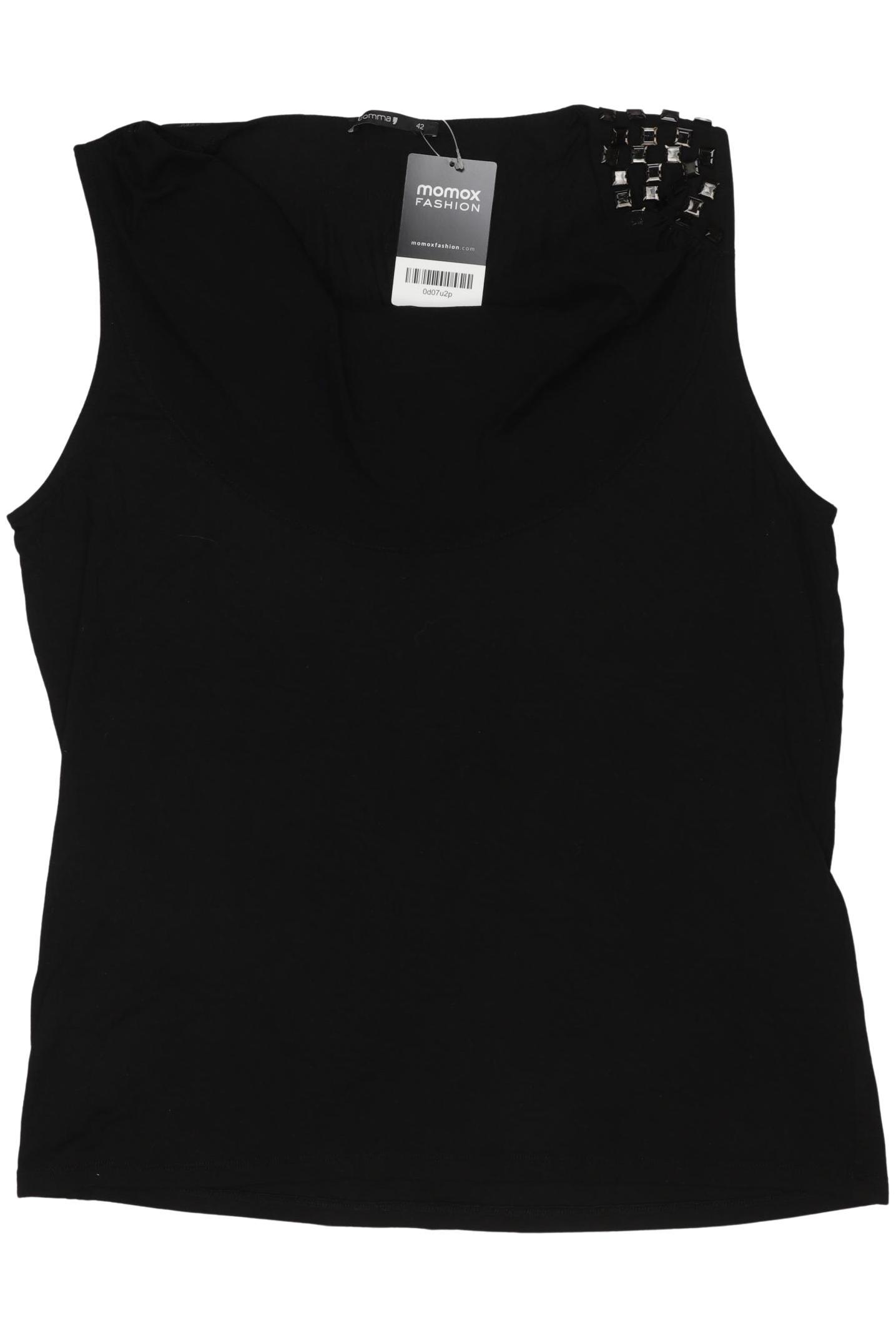 

Comma Damen Top, schwarz, Gr. 42