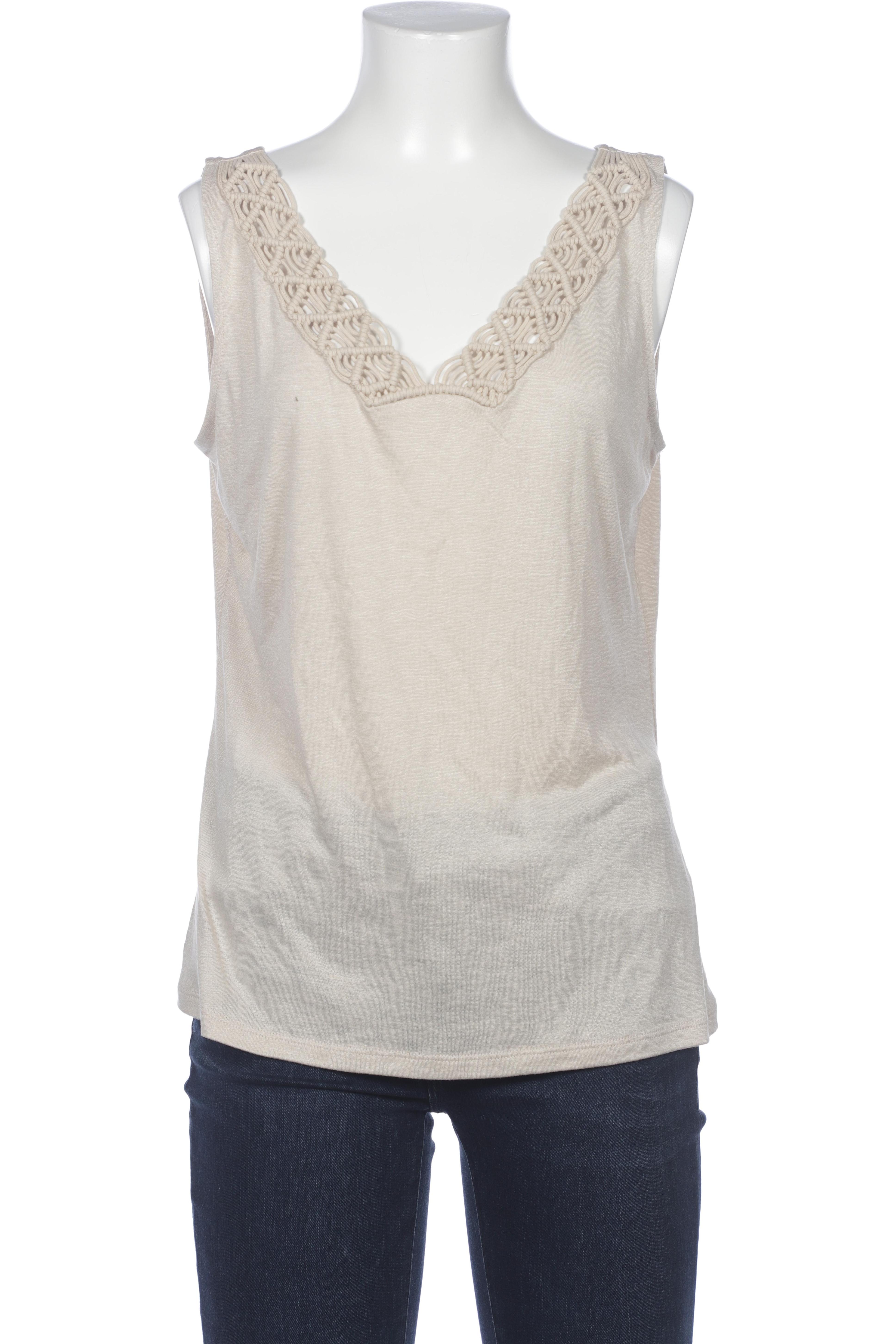 

Comma Damen Top, beige, Gr. 40