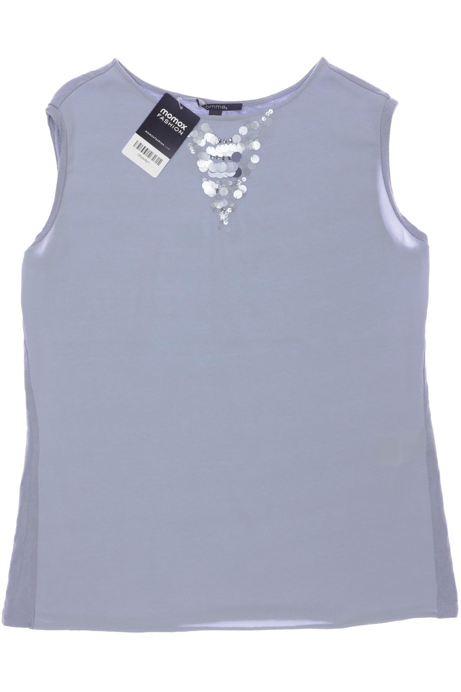 

Comma Damen Top, blau, Gr. 38