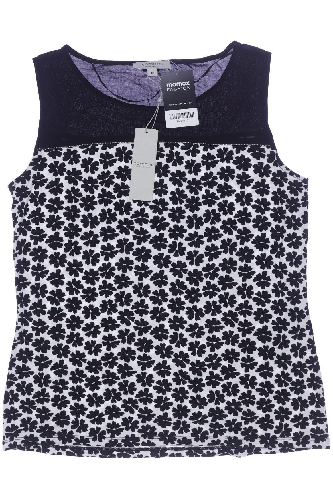 

Comma Damen Top, schwarz, Gr. 40