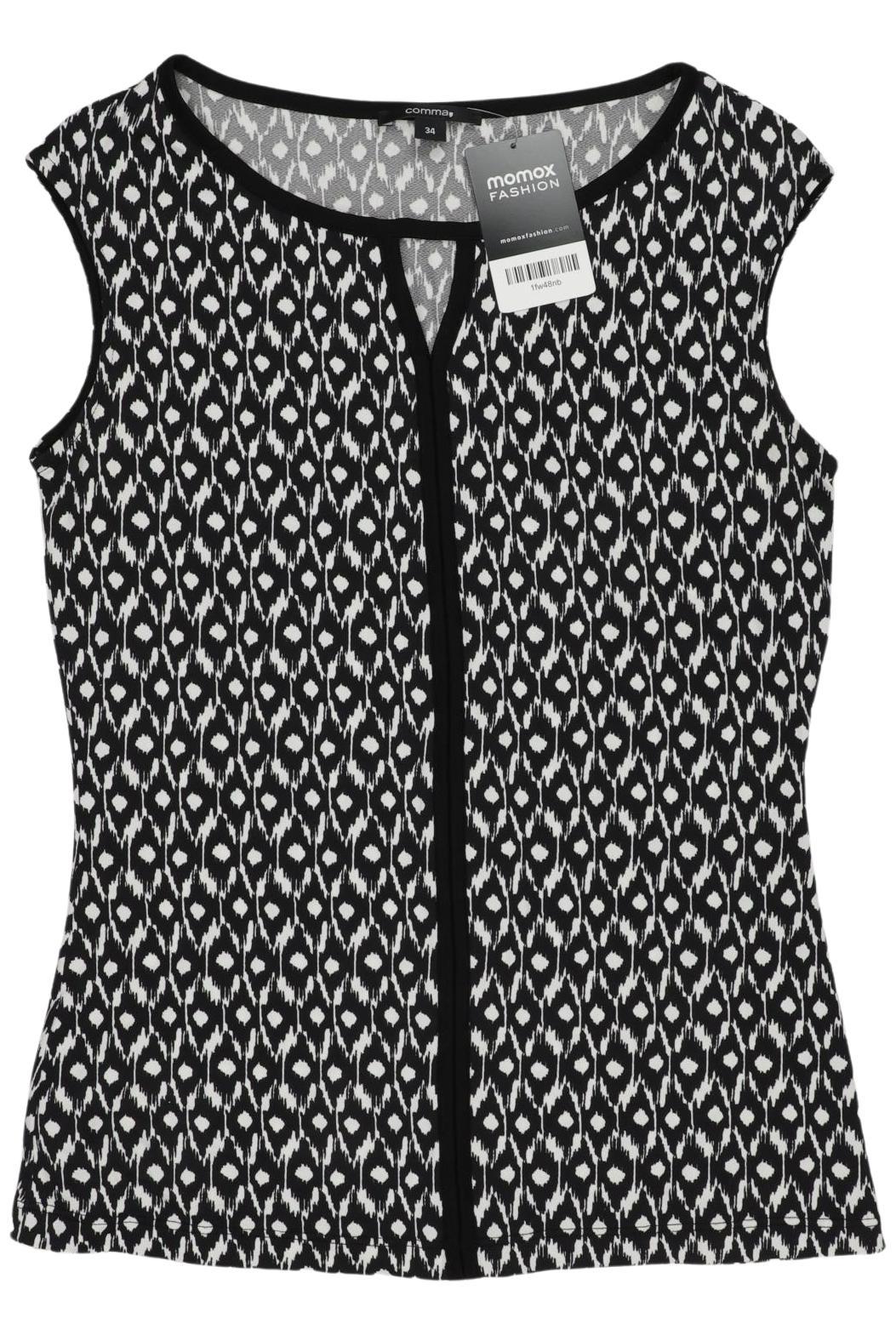 

Comma Damen Top, schwarz, Gr. 34