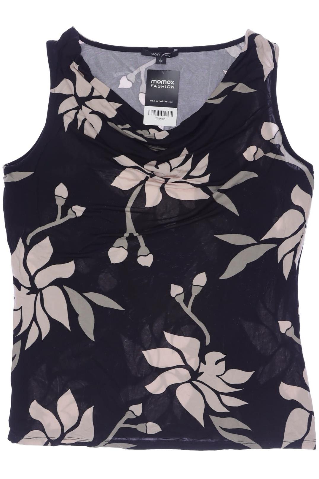 

Comma Damen Top, schwarz, Gr. 40