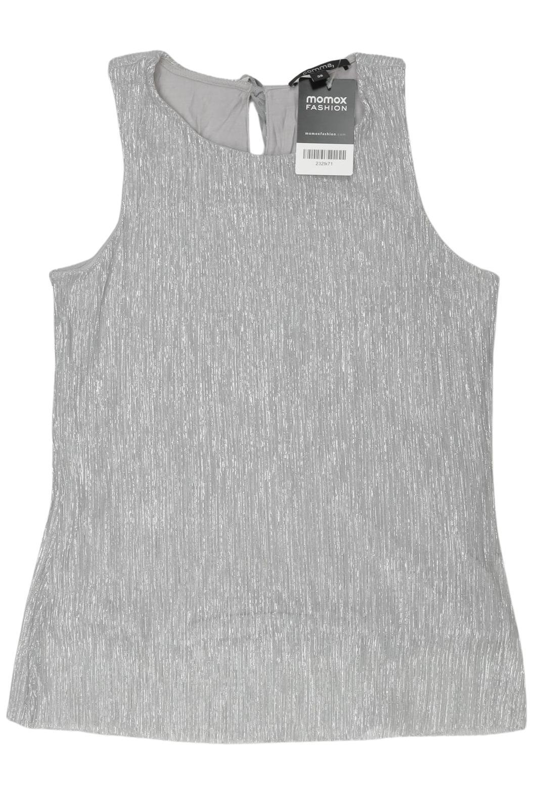 

Comma Damen Top, silber, Gr. 38