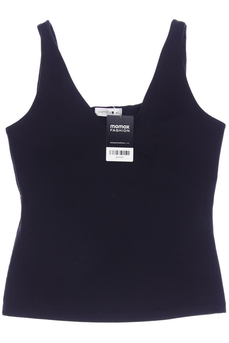 

Comma Damen Top, schwarz, Gr. 42