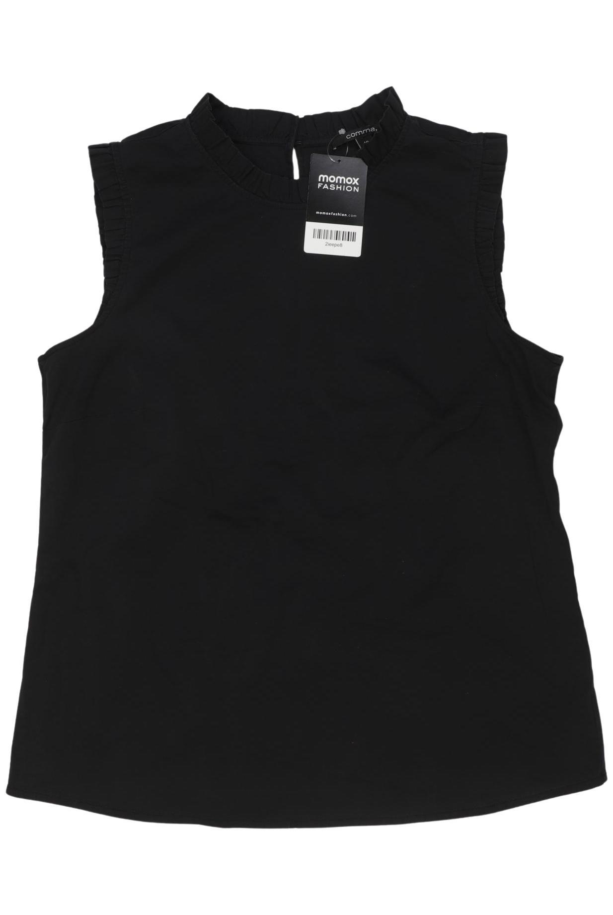 

Comma Damen Top, schwarz, Gr. 40