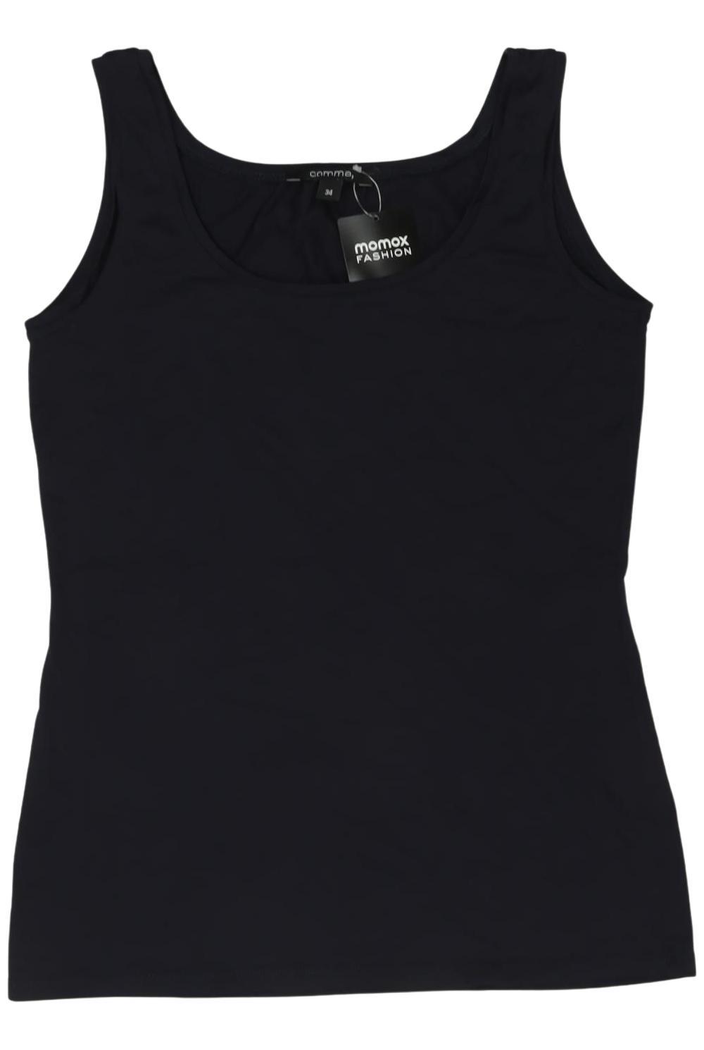 

Comma Damen Top, marineblau, Gr. 34