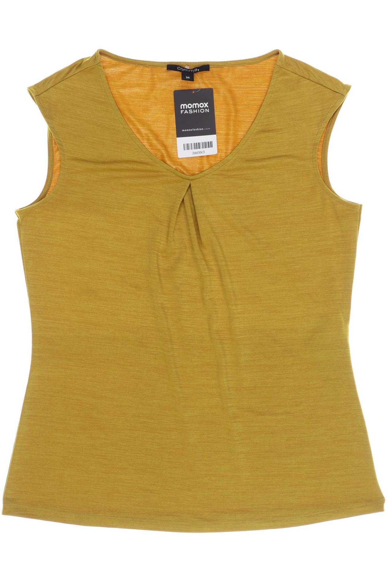 

Comma Damen Top, gelb, Gr. 34