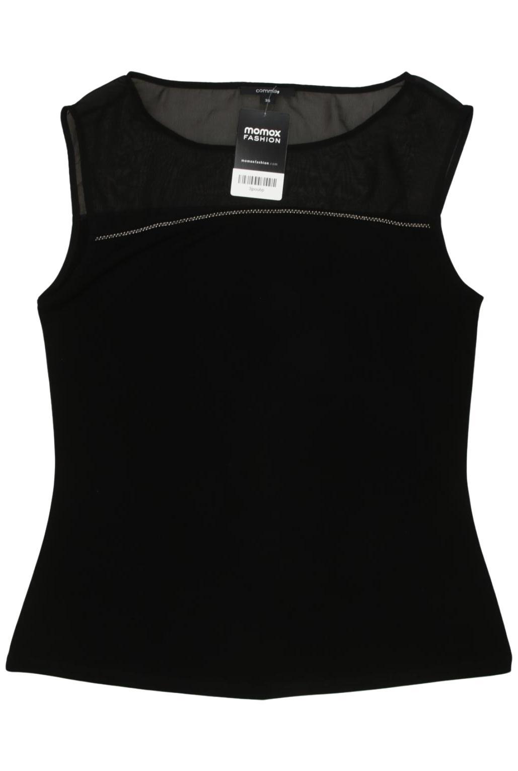 

Comma Damen Top, schwarz, Gr. 38