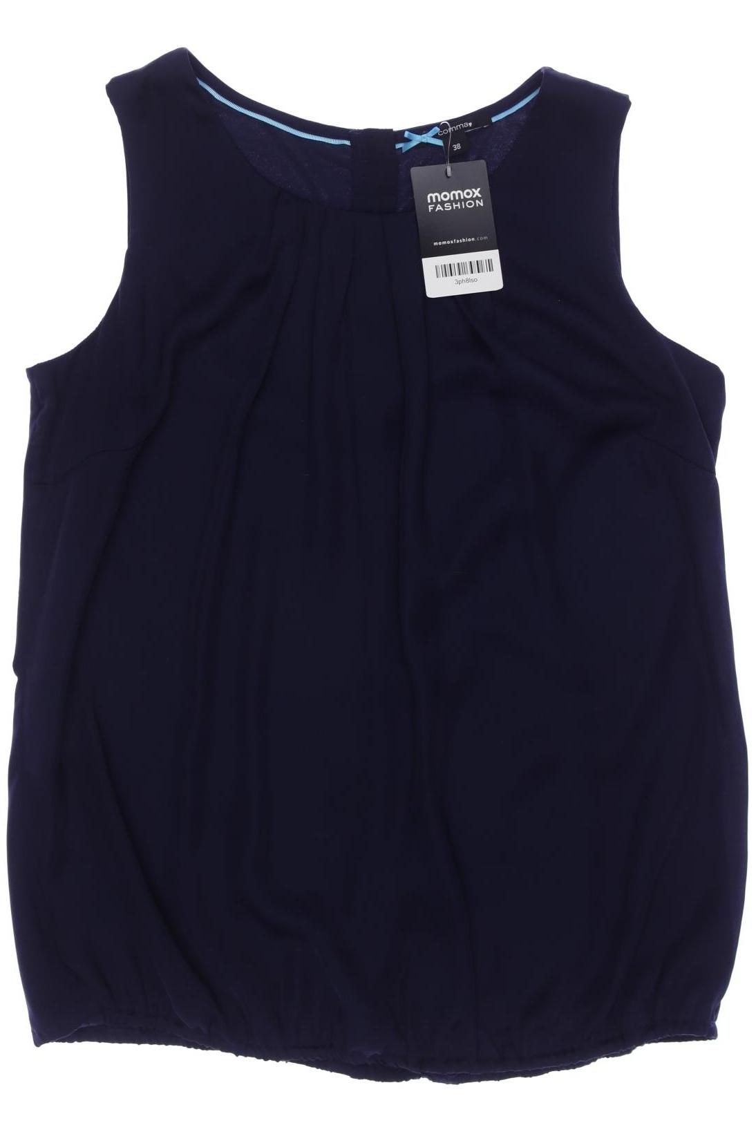 

Comma Damen Top, marineblau, Gr. 38